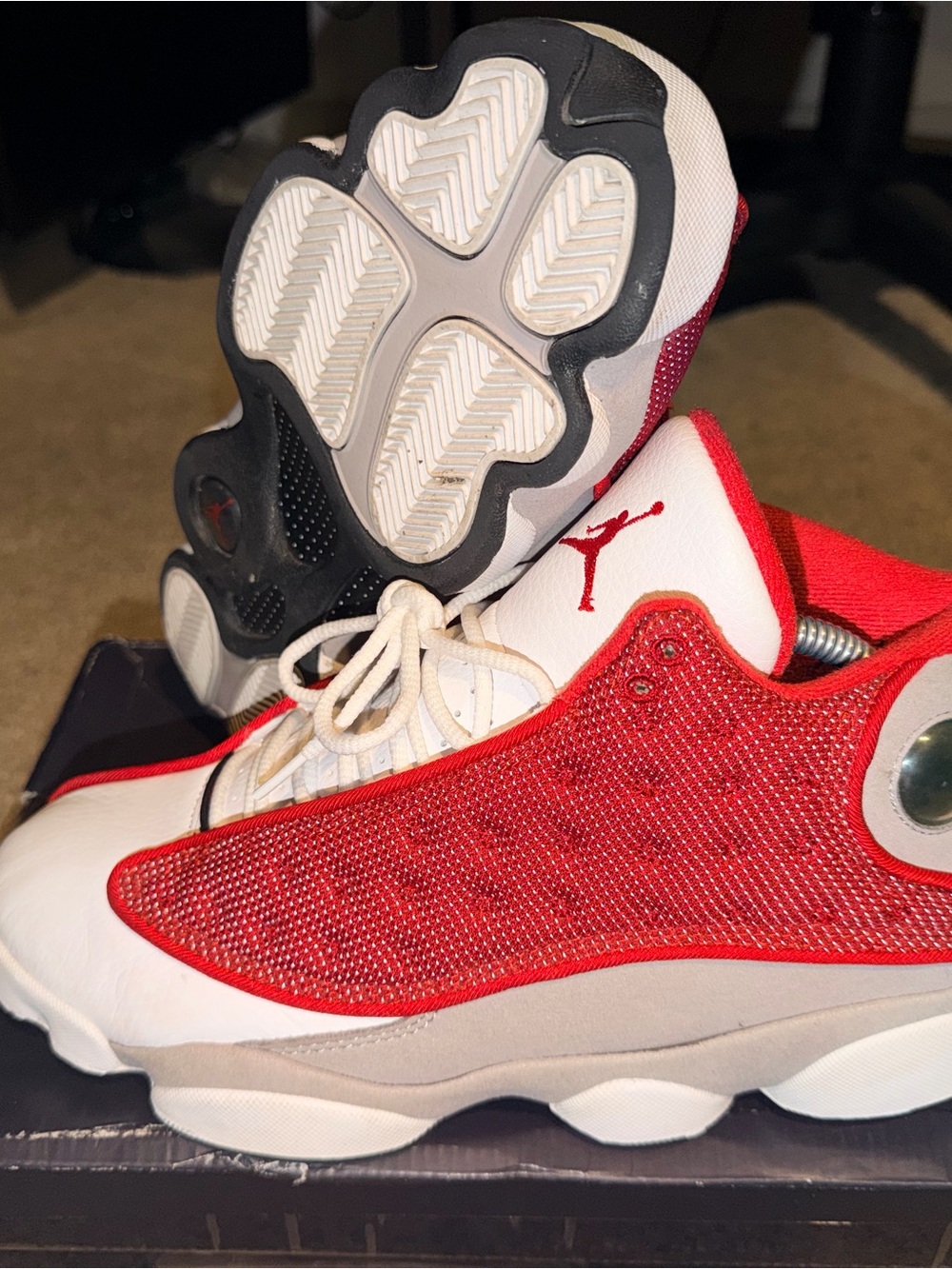 Air Jordan 13’s Red Flint’s - Size 9m
